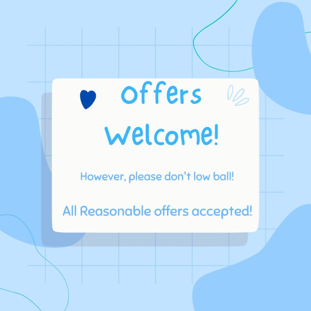 Offers Welcome!